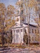 Childe Hassam Church at Old Lyme Germany oil painting artist